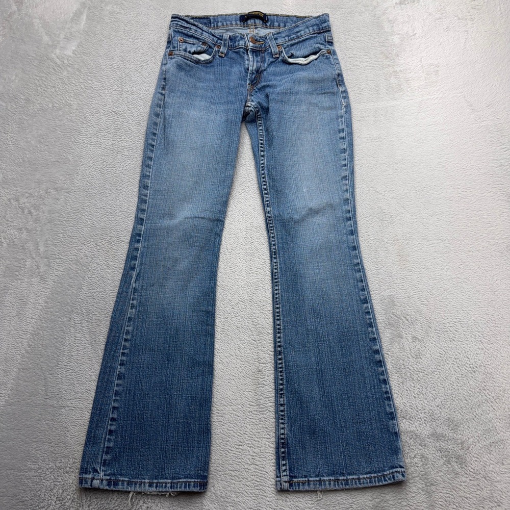 Levis Y2k 524 Jeans Womens 3 S Blue Too Superlow Bootcut Medium Wash Denim Pants